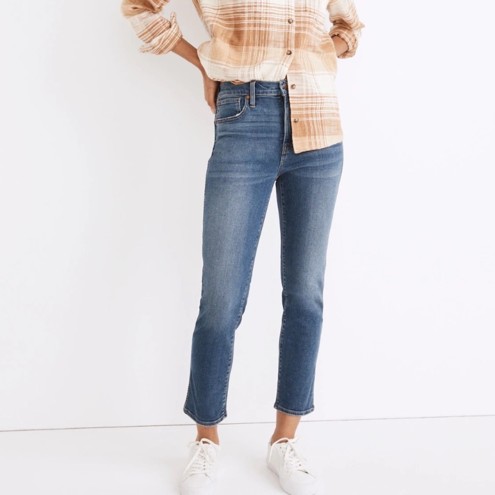 Madewell Stovepipe Jeans in Dearham Wash Size 27